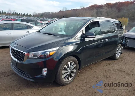 2017 Kia Sedona Sx z USA, uszkodzony, nr VIN KNDMC5C12H6324375